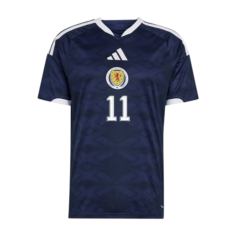 Scotland CHRISTIE #11 Home World Cup 2026 Jersey Navy Blue Men's