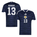 Scotland HENDRY #13 Home World Cup 2026 Jersey Navy Blue Men's