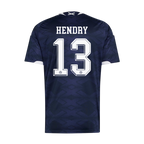 Scotland HENDRY #13 Home World Cup 2026 Jersey Navy Blue Men's
