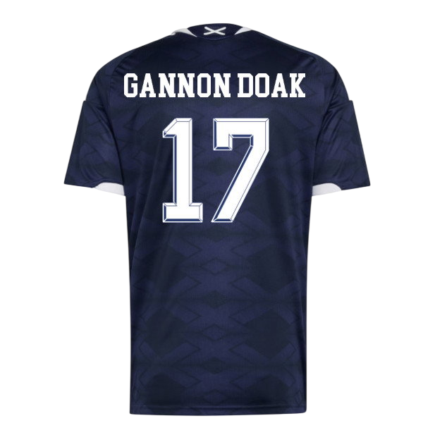 Scotland GANNON-DOAK #17 Home World Cup 2026 Jersey Navy Blue Men's