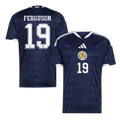 Scotland FERGUSON #19 Home World Cup 2026 Jersey Navy Blue Men's