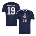 Scotland FERGUSON #19 Home World Cup 2026 Jersey Navy Blue Men's