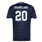 Scotland SHANKLAND #20 Home World Cup 2026 Jersey Navy Blue Men's