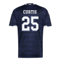 Scotland CURTIS #25 Home World Cup 2026 Jersey Navy Blue Men's