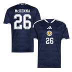 Scotland McKENNA #26 Home World Cup 2026 Jersey Navy Blue Men's