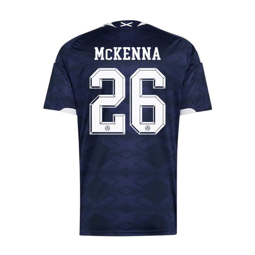 Scotland McKENNA #26 Home World Cup 2026 Jersey Navy Blue Men's