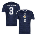 Scotland ROBERTSON #3 Home World Cup 2026 Jersey Navy Blue Men's