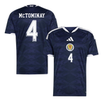 Scotland McTOMINAY #4 Home World Cup 2026 Jersey Navy Blue Men's