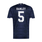 Scotland HANLEY #5 Home World Cup 2026 Jersey Navy Blue Men's