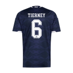 Scotland TIERNEY #6 Home World Cup 2026 Jersey Navy Blue Men's