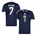 Scotland McGINN #7 Home World Cup 2026 Jersey Navy Blue Men's