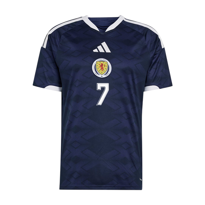 Scotland McGINN #7 Home World Cup 2026 Jersey Navy Blue Men's