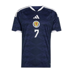 Scotland McGINN #7 Home World Cup 2026 Jersey Navy Blue Men's