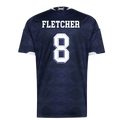 Scotland FLETCHER #8 Home World Cup 2026 Jersey Navy Blue Men's