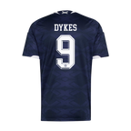 Scotland DYKES #9 Home World Cup 2026 Jersey Navy Blue Men's
