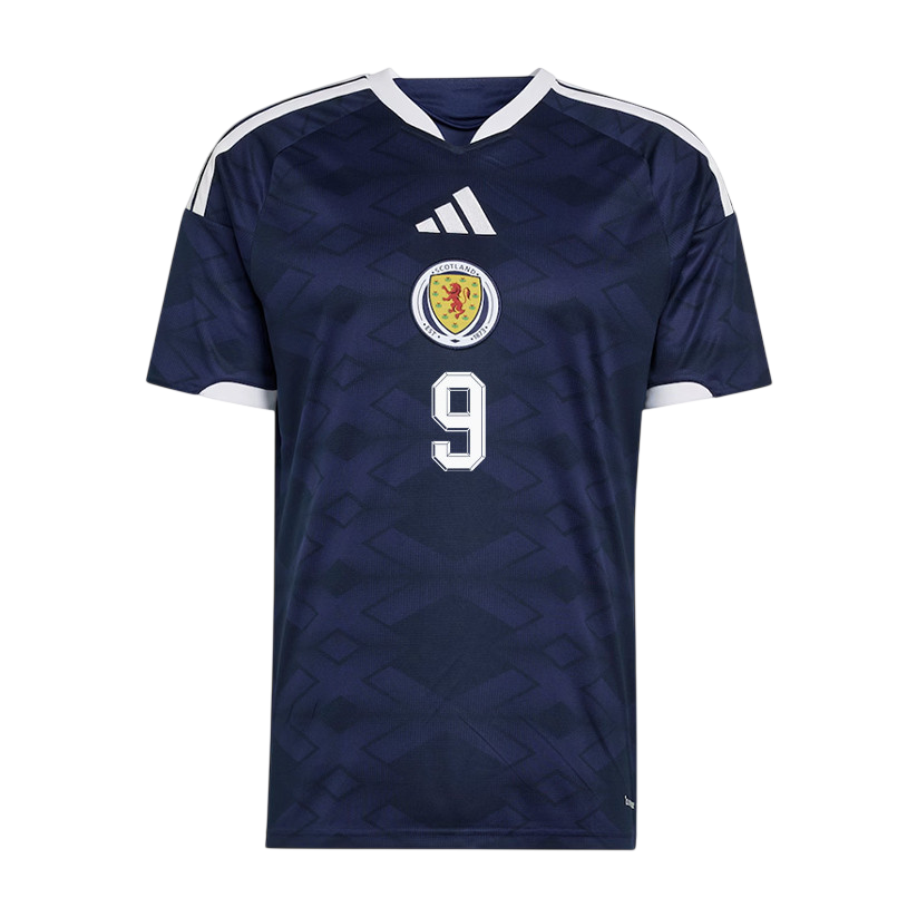 Scotland DYKES #9 Home World Cup 2026 Jersey Navy Blue Men's