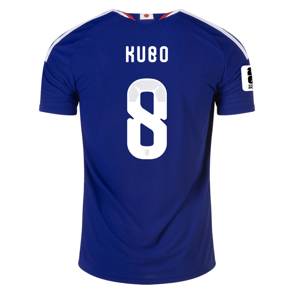 Japan KUBO #8 Home World Cup 2026 Jersey Dark Blue Men's