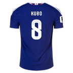 Japan KUBO #8 Home World Cup 2026 Jersey Dark Blue Men's
