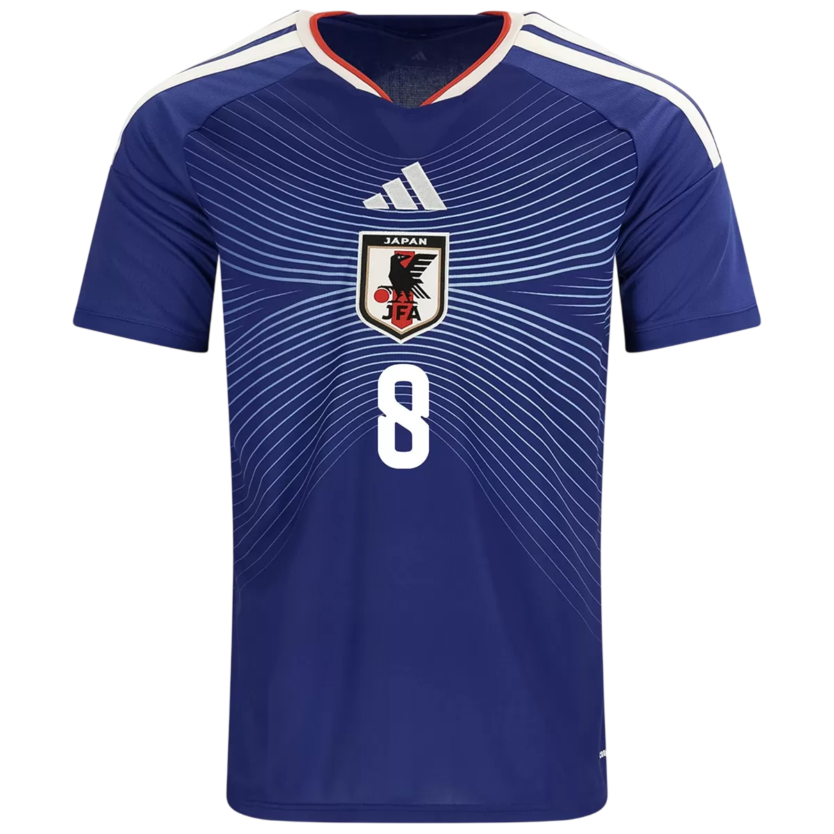 Japan KUBO #8 Home World Cup 2026 Jersey Dark Blue Men's