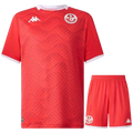 Tunisia Home World Cup 2026 Kit Red Kids