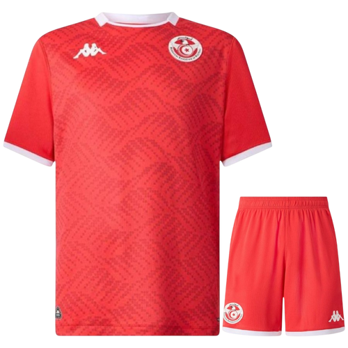 Tunisia Home World Cup 2026 Kit Red Kids