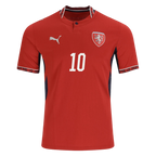 Czechia SCHICK #10 Home World Cup 2026 Jersey Red Men's