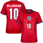 England BELLINGHAM #10 Away World Cup 2026 Jersey Red Men's