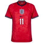 England RASHFORD #11 Away World Cup 2026 Jersey Red Men's