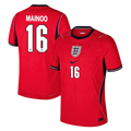England MAINOO #16 Away World Cup 2026 Jersey Red Men's