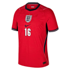 England MAINOO #16 Away World Cup 2026 Jersey Red Men's