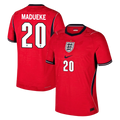England MADUEKE #20 Away World Cup 2026 Jersey Red Men's