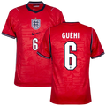 England GUÉHI #6 Away World Cup 2026 Jersey Red Men's