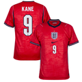 England HARRY KANE #9 Away World Cup 2026 Jersey Red Men's