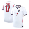 England PHIL FODEN #17 Home World Cup 2026 Jersey White Men's