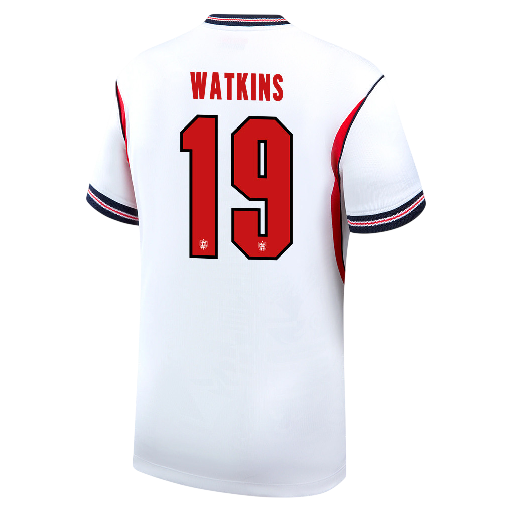 England WATKINS #19 Home World Cup 2026 Jersey White Men's