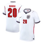 England MADUEKE #20 Home World Cup 2026 Jersey White Men's