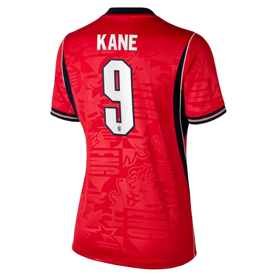 England KANE #9 Away World Cup 2026 Jersey Red Women's