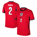 England KONSA #2 Away World Cup 2026 Jersey Red Men's