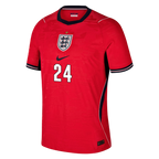 England JAMES #24 Away World Cup 2026 Jersey Red Men's