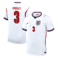 England O'REILLY #3 Home World Cup 2026 Jersey White Men's