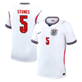 England STONES #5 Home World Cup 2026 Jersey White Men's