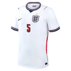 England STONES #5 Home World Cup 2026 Jersey White Men's