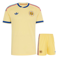 Curaçao Away World Cup 2026 Kit Yellow Kids