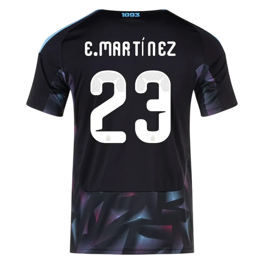 Argentina EMI MARTINEZ #23 World Cup 2026 Goalkeeper Jersey Black Men's