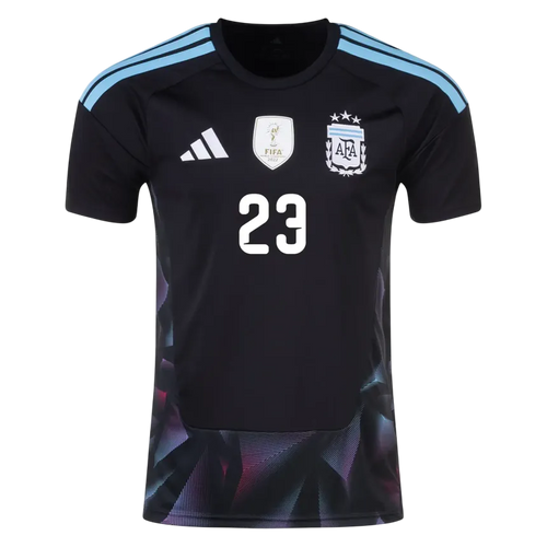 Argentina EMI MARTINEZ #23 World Cup 2026 Goalkeeper Jersey Black Men's