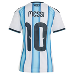 Argentina MESSI #10 Home World Cup 2026 Jersey White & Blue Women's