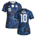Argentina MESSI #10 Away World Cup 2026 Jersey Blue & Black Women's