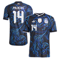 Argentina PALACIOS #14 Away World Cup 2026 Jersey Blue & Black Men's