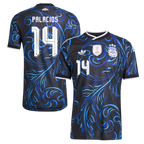 Argentina PALACIOS #14 Away World Cup 2026 Jersey Blue & Black Men's