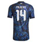 Argentina PALACIOS #14 Away World Cup 2026 Jersey Blue & Black Men's